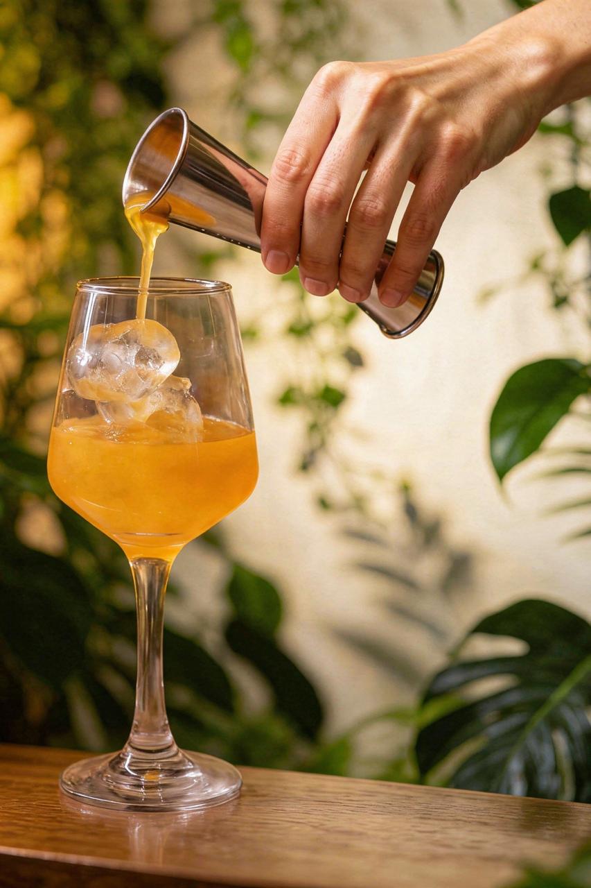Refreshing mocktails at Cafe Avaia in Park Circus
